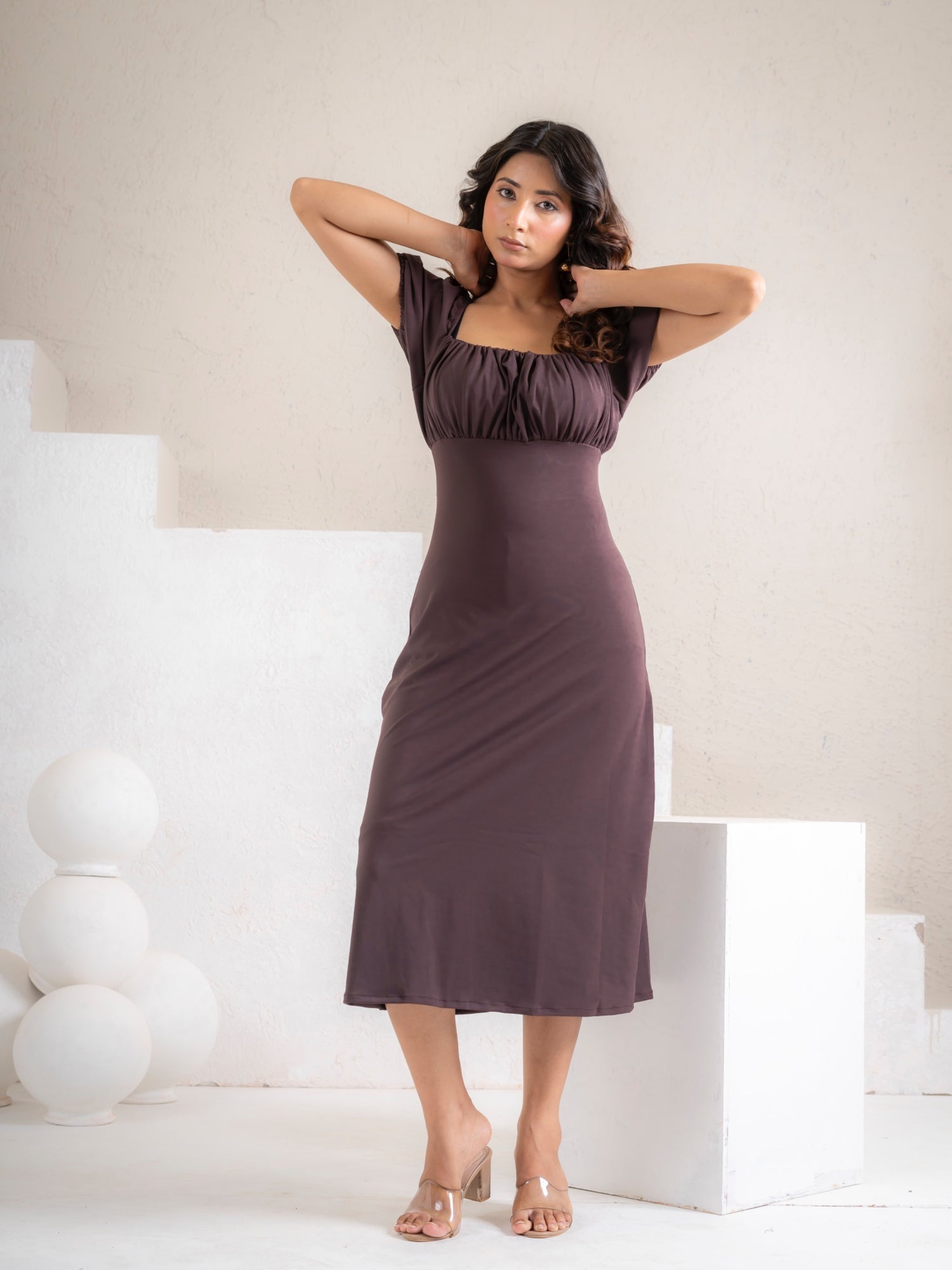 Mocha Muse Dress