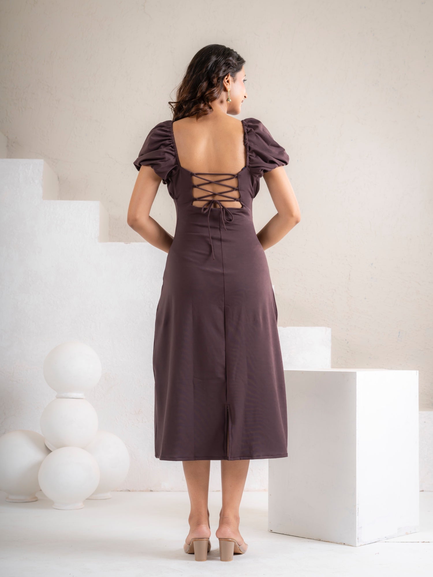 Mocha Muse Dress